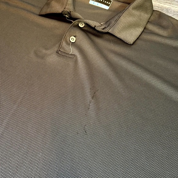 PGA TOUR Polo Shirt Men's XXL Black Short Sleeve Performance Golf Shirt Moisture - Picture 3 of 6